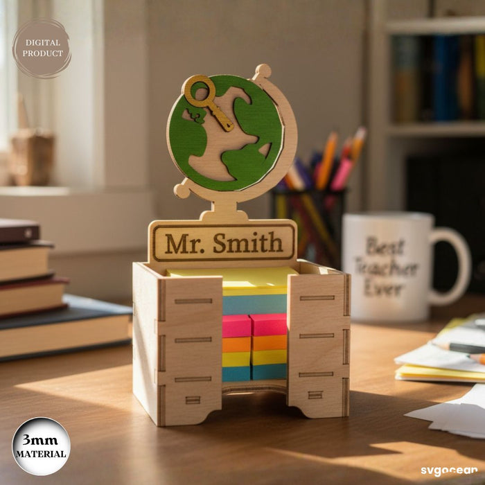 Teacher Sticky Note Holder SVG Bundle - Svg Ocean