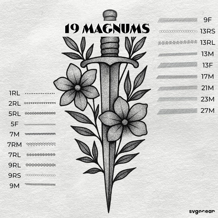 Procreate Tattoo Brushes - Svg Ocean