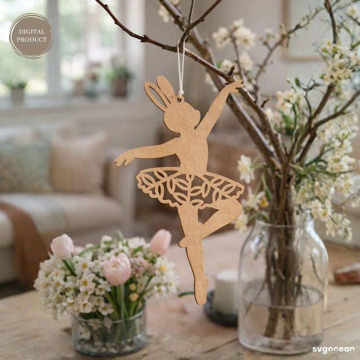 Easter Bunny Ballerina SVG Bundle - Svg Ocean