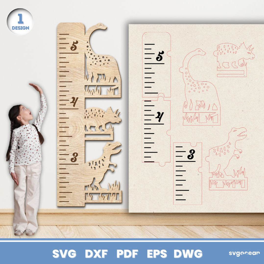 Bithchart Chart Ruler Growth Chart Rulers Bundle - Svg Ocean — svgocean