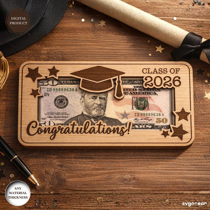 Graduation Money Holder SVG Bundle - Svg Ocean