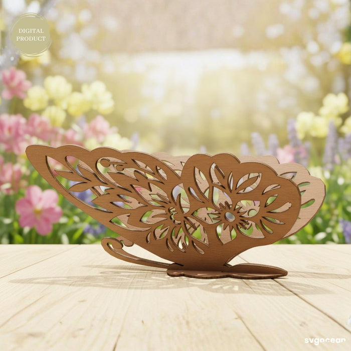 3D Floral Butterflies SVG Bundle - Svg Ocean