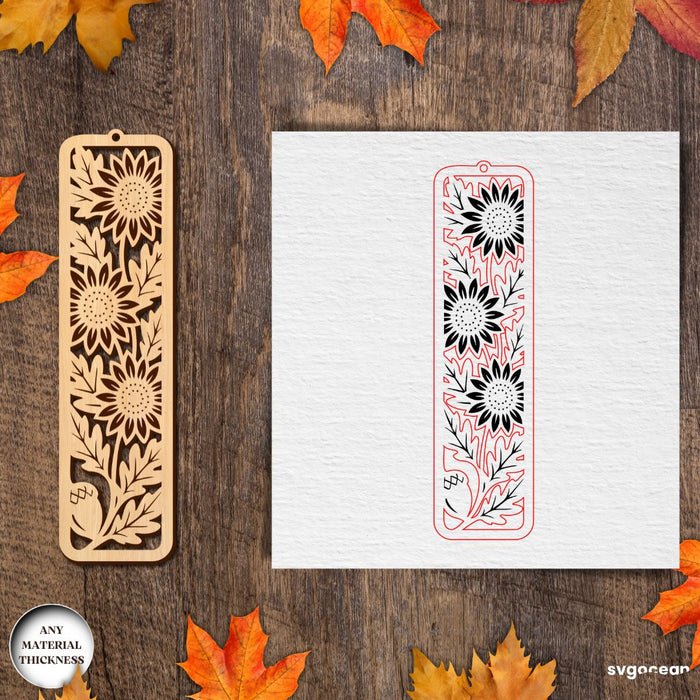 Autumn Bookmarks Laser Cut Bundle - Svg Ocean