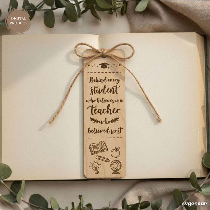 Teacher Bookmarks Laser Cut Bundle