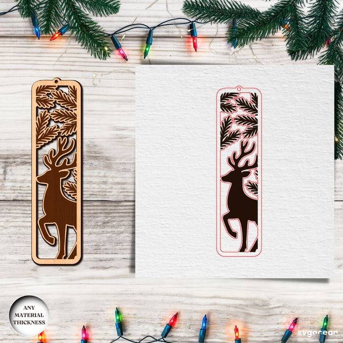 Winter Bookmarks Laser Cut Bundle - Svg Ocean