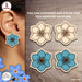 Flowers Earrings Laser Cut Bundle - Svg Ocean