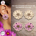 Flowers Earrings Laser Cut Bundle - Svg Ocean