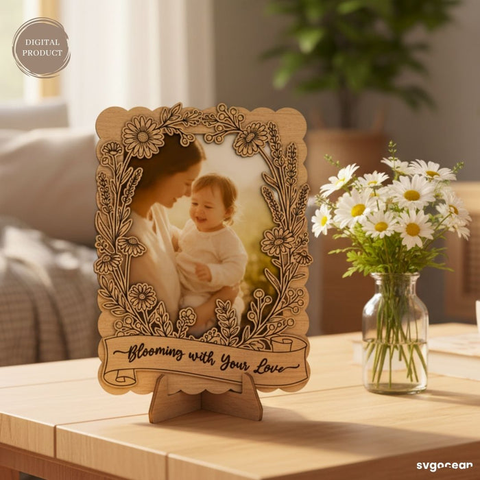 Mother's Day Photo Frame SVG Bundle - Svg Ocean
