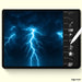 Storm and Lightning Procreate Brushes - Svg Ocean