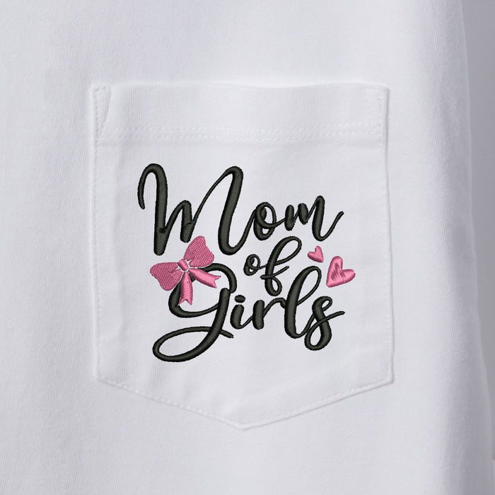 Mom of Girls for Machine Embroidery- Svg Ocean