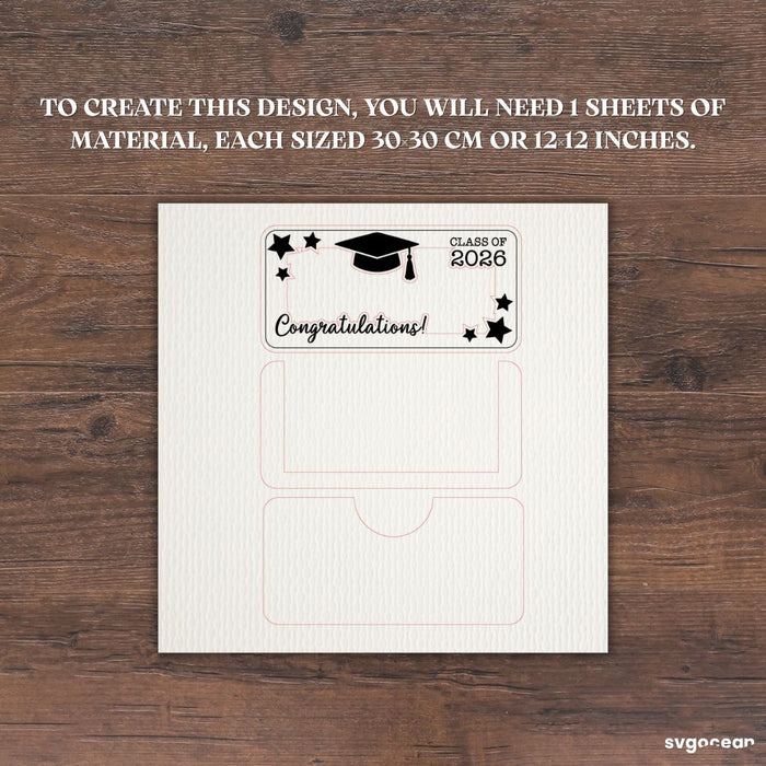 Graduation Money Holder SVG Bundle - Svg Ocean