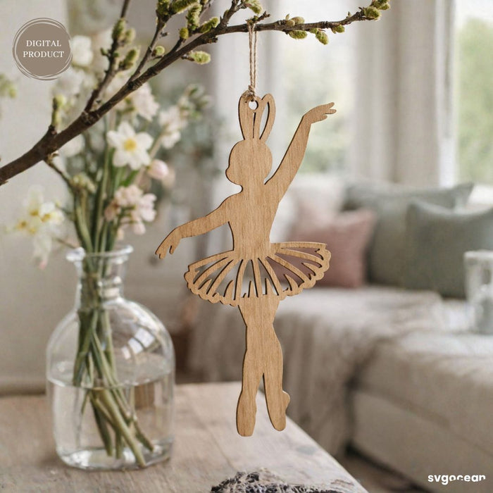Easter Bunny Ballerina SVG Bundle - Svg Ocean