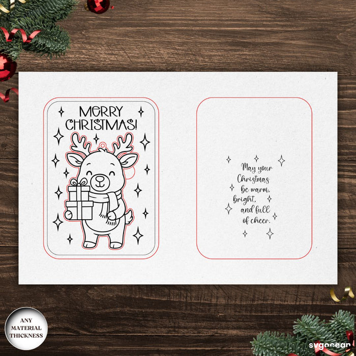 Christmas Cards Ornament SVG Bundle - Svg Ocean