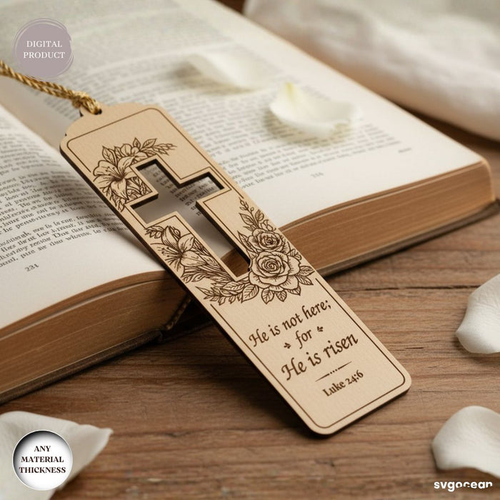 Christian Bookmarks Laser Cut Bundle - Svg Ocean