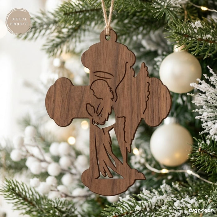 Nativity Cross Ornaments SVG Bundle - Svg Ocean