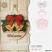 Christmas Welcome Door Hanger SVG Bundle - Svg Ocean