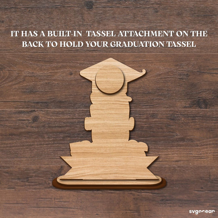 Graduation Tassel Holders Laser Cut - Svg Ocean