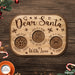 Dear Santa Tray Laser Cut- Svg Ocean