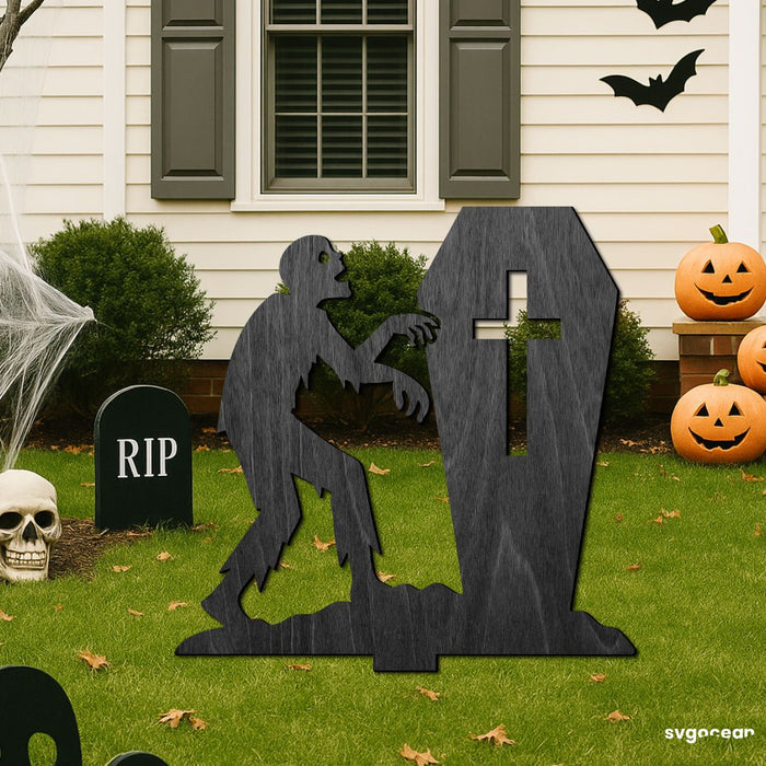 Halloween Garden Stakes Bundle - Svg Ocean