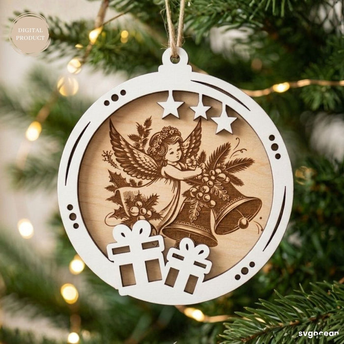 Nativity Ornament Engraving SVG Bundle - Svg Ocean