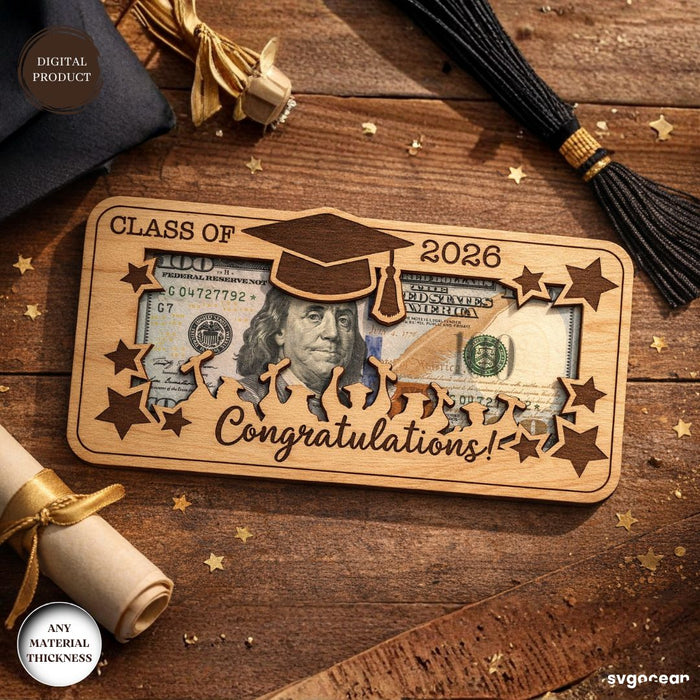 Graduation Money Holder SVG Bundle - Svg Ocean