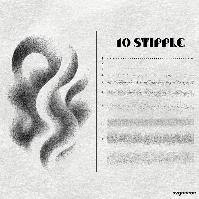 Procreate Tattoo Brushes - Svg Ocean