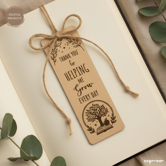 Teacher Bookmarks Laser Cut Bundle