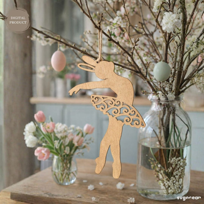 Easter Bunny Ballerina SVG Bundle - Svg Ocean