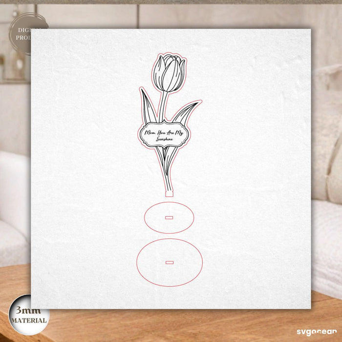 Mother's Day Flowers SVG Bundle - Svg Ocean