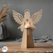 Christmas Angel Candle Stand SVG Bundle- Svg Ocean