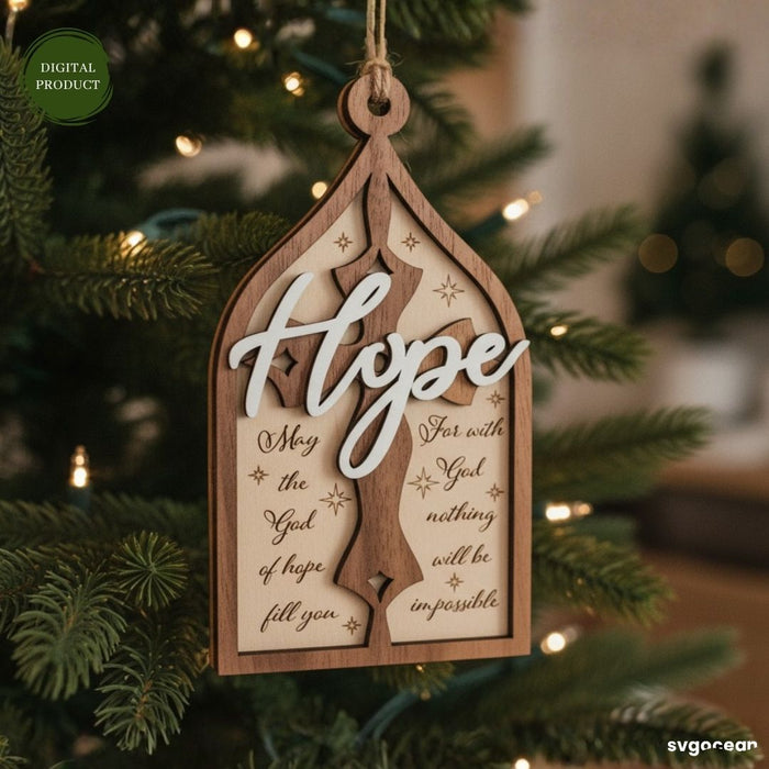Nativity Ornaments Laser Cut Bundle - Svg Ocean