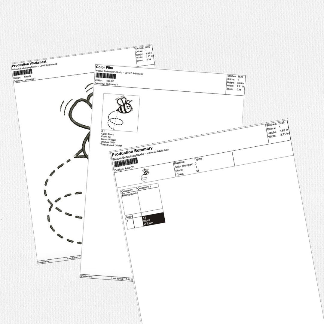 Cute Bee for Machine Embroidery - Svg Ocean — svgocean