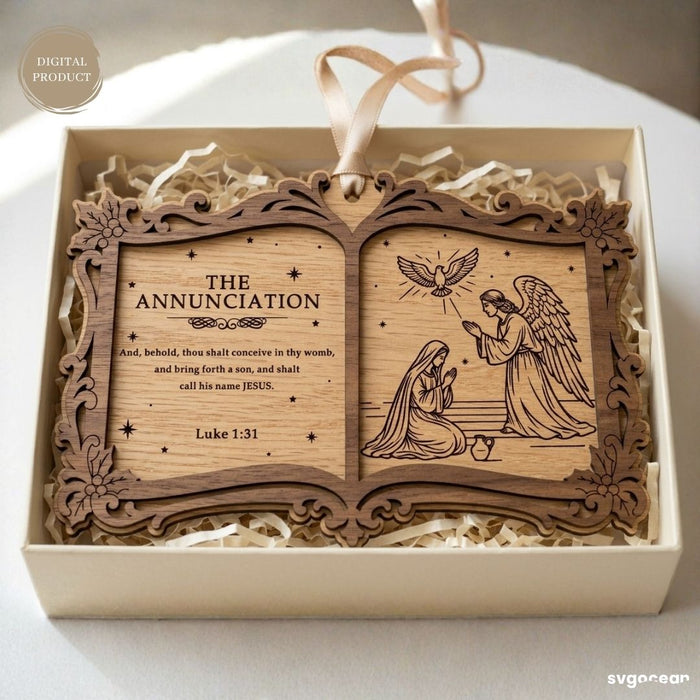 Bible Story Book Ornaments SVG Bundle - Svg Ocean