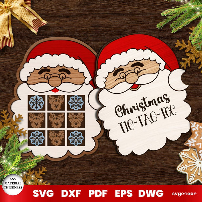 Christmas Tic Tac Toe Bundle - Svg Ocean