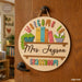 Personalized Teacher Door Sign Svg Bundle - Svg Ocean