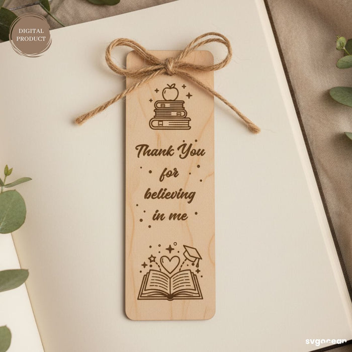 Teacher Bookmarks Laser Cut Bundle