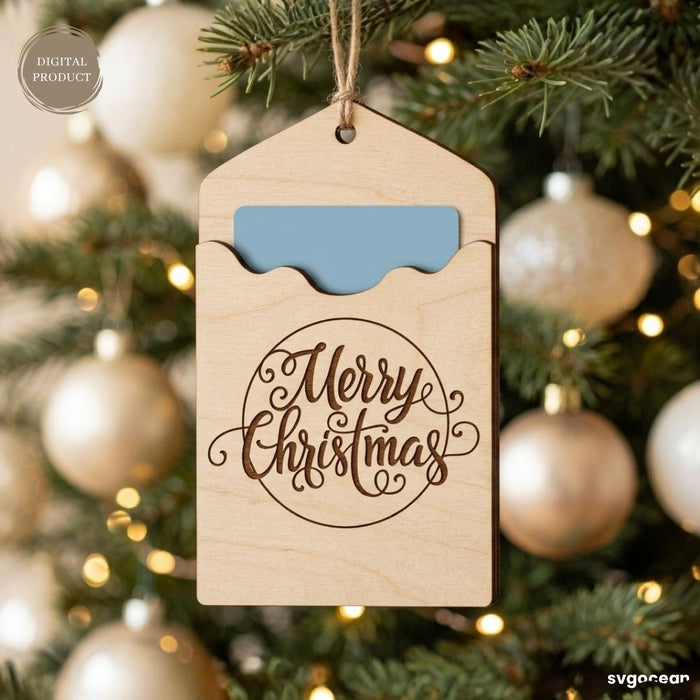 Christmas Gift Card Holders SVG Bundle - Svg Ocean