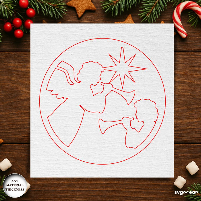 Nativity Coffee Coasters SVG Bundle - Svg Ocean