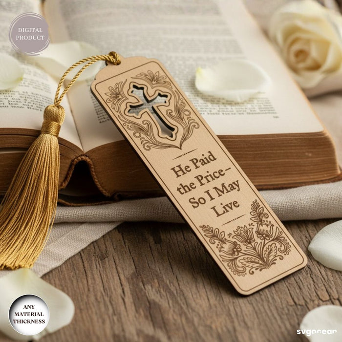 Christian Bookmarks Laser Cut Bundle - Svg Ocean