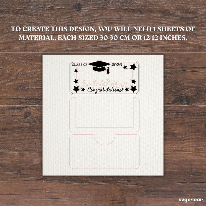 Graduation Money Holder SVG Bundle - Svg Ocean
