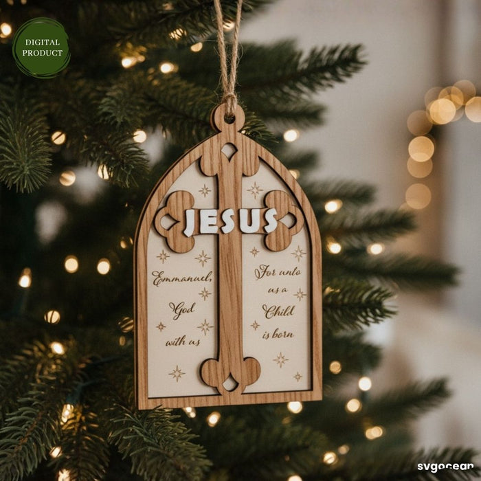 Nativity Ornaments Laser Cut Bundle - Svg Ocean