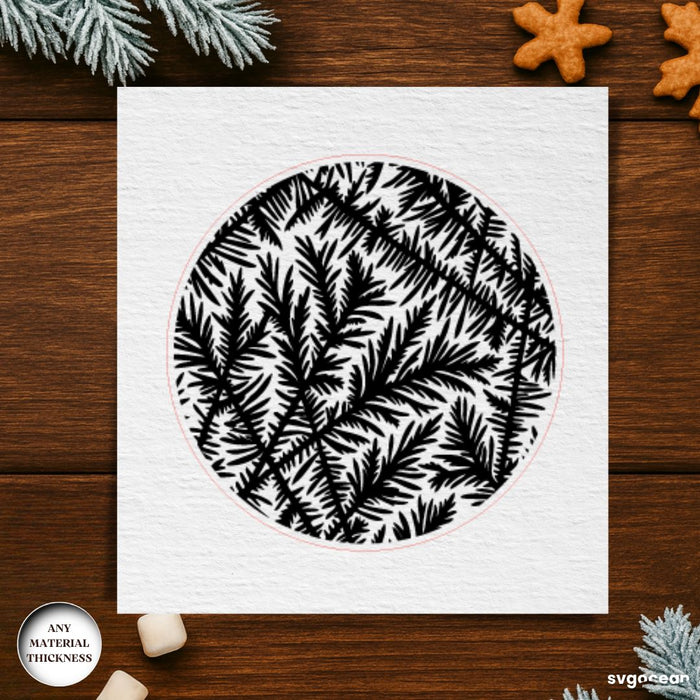 Frost Pattern Coffee Coasters SVG Bundle - Svg Ocean