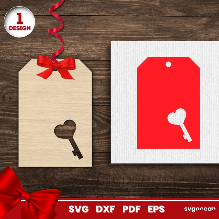 Valentines Day Gift Tags Svg - SVG Ocean