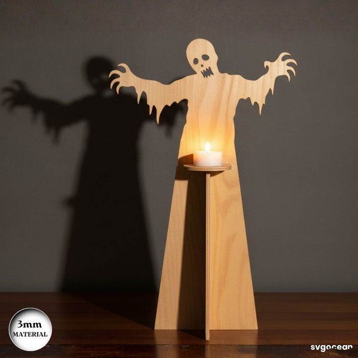 Halloween Candle Holder SVG Bundle - Svg Ocean