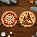 Winter Coffee Coasters SVG Bundle - Svg Ocean