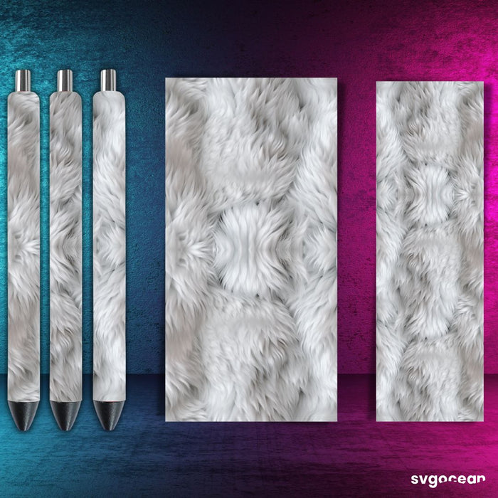 Fur Texture Pen Wrap Bundle - Svg Ocean