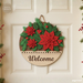 Christmas Welcome Door Hanger SVG Bundle - Svg Ocean