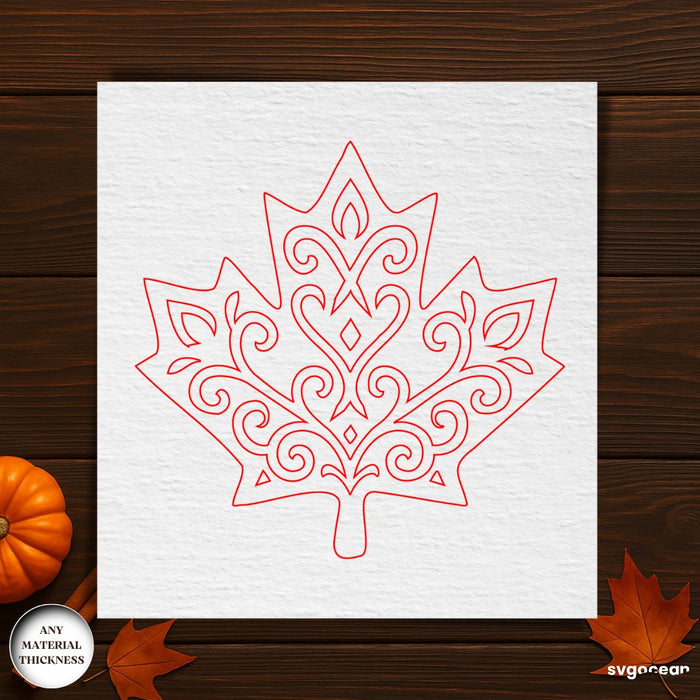 Autumn Leaves Coasters SVG Bundle - SvgOcean