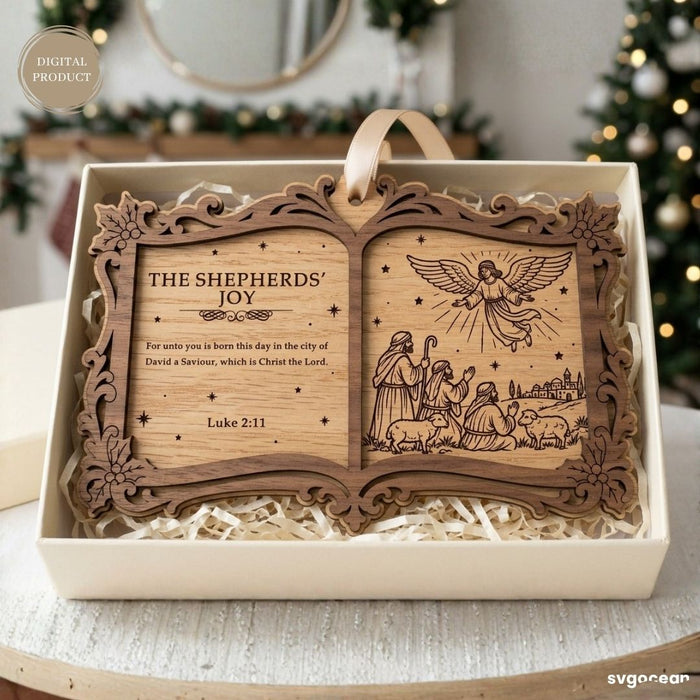 Bible Story Book Ornaments SVG Bundle - Svg Ocean