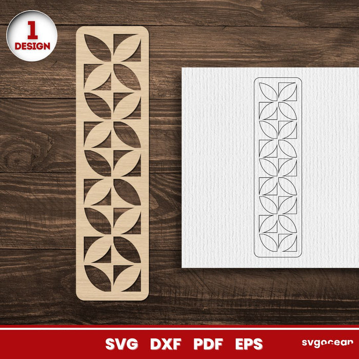 Geometric Bookmarks SVG Bundle - SVG Ocean